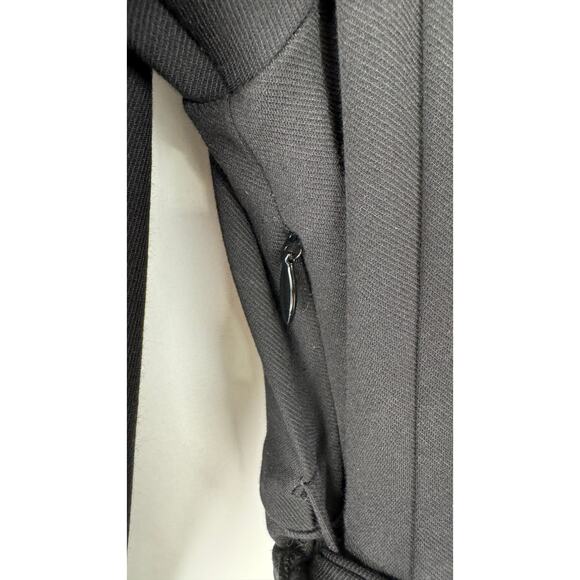 Torrid Womens Mini Tuxedo Dress Plus Size 20 Black Long Sleeve Short Tie Belt - Picture 12 of 13